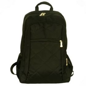 Blancho [Diamond Check] Stylish Backpack / School Bag / Laptop Backpack / Dayback - Black