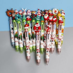 18 Christmas Pens - Random Style (Option: 18pcs Random style)