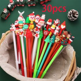 30 Christmas Pens - Random Style (Option: 30pcs)