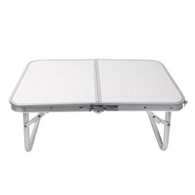 Aluminum Alloy Portable Folding Table for Outdoor Camping Picnic (Option: as picture)